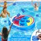 Inflatable Pool Shark Cornhole Game Set with Upgraded 5 Holes & 5 Bean Bags, Floating Swimming Pool Ring Toss Toys for Kids Adults Family for Summer Pool Party Beach Luau Game Water Carnival